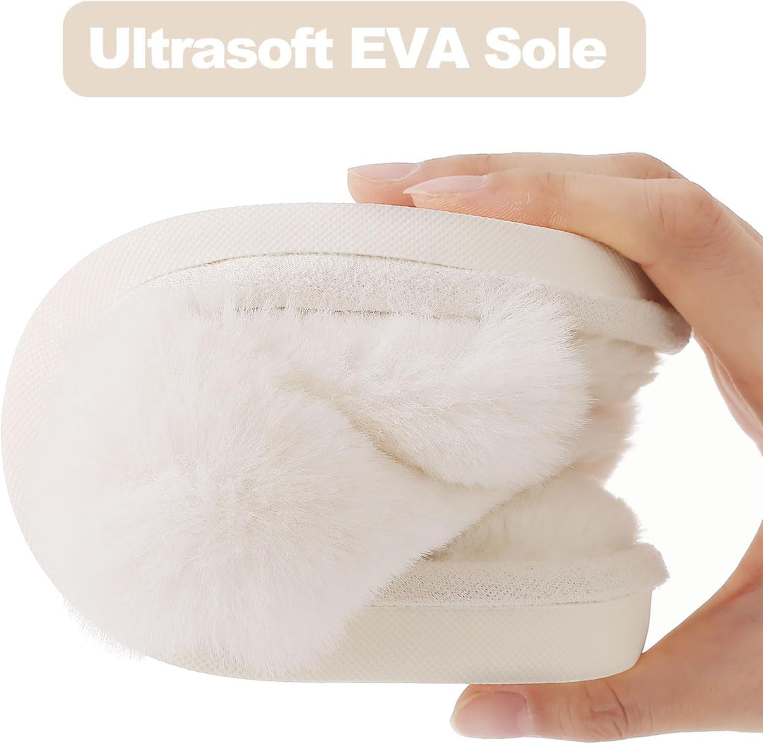 Fuzzy Slippers memóriahabos talpú - CloudStep