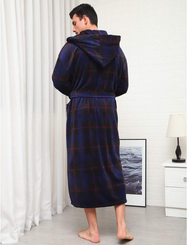 Luxus Férfi Fürdőköpeny Kapucnival - Lars