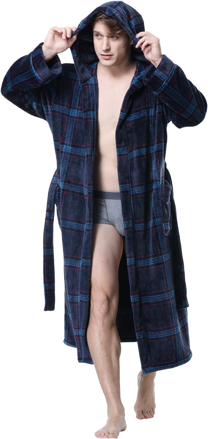 Luxus Férfi Fürdőköpeny Kapucnival - Lars