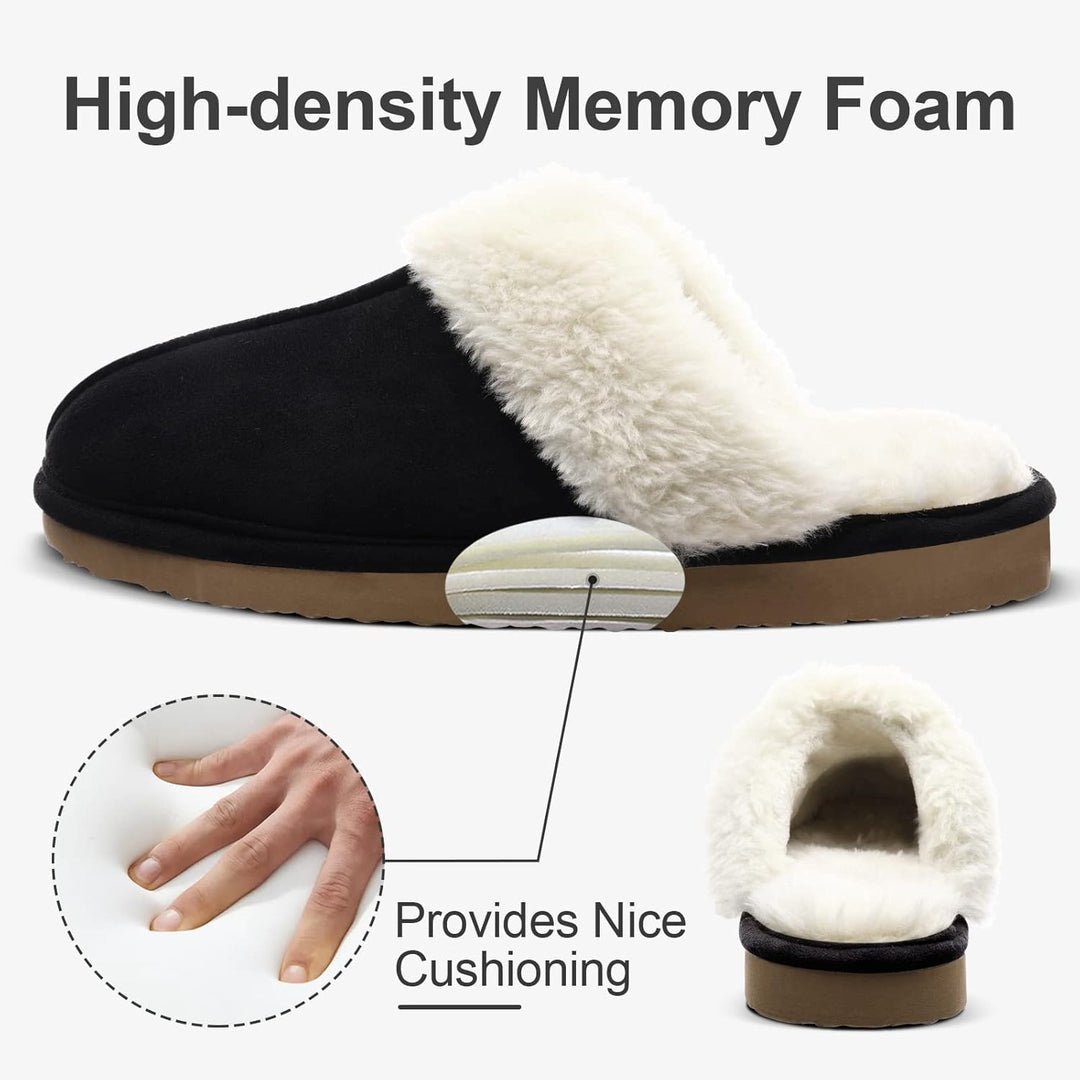 Fuzzy Memory Foam Papucs - SoftStep