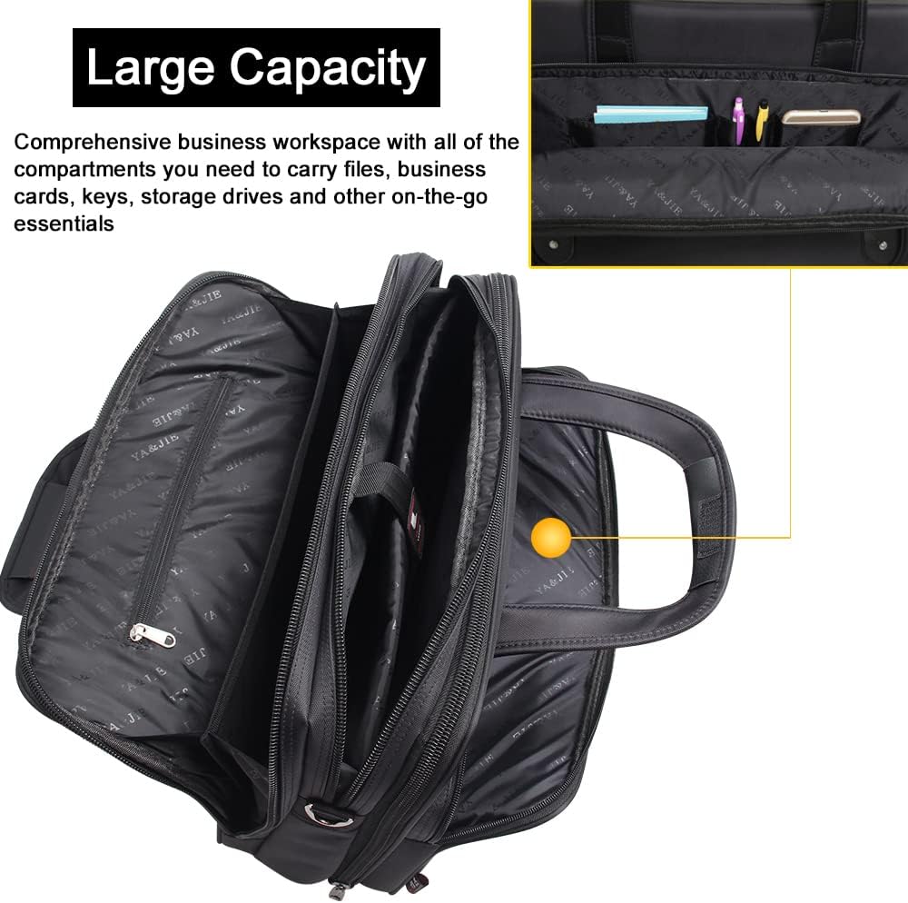 Férfi vászon laptop és üzleti táska