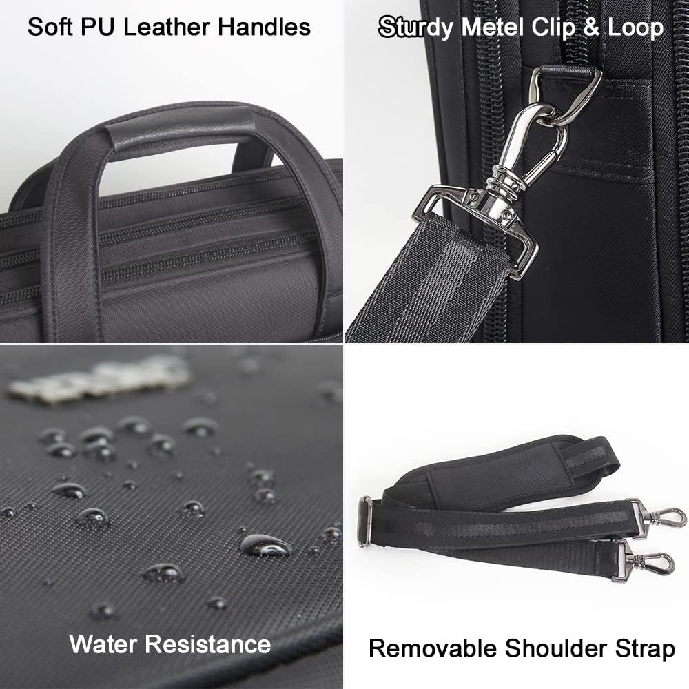 Férfi vászon laptop és üzleti táska