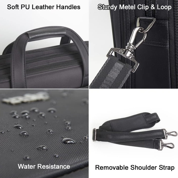 Férfi vászon laptop és üzleti táska