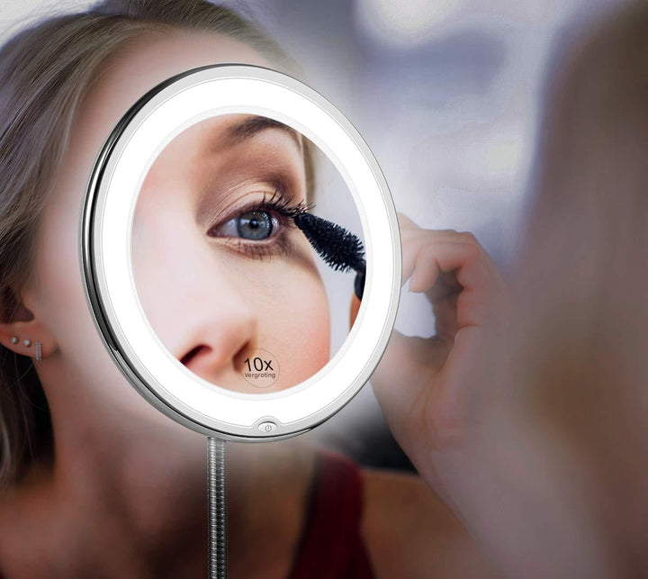 LED Nagyító Tükör Rugalmas Kígyónállal – Claravue