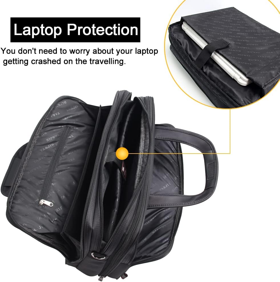 Férfi vászon laptop és üzleti táska