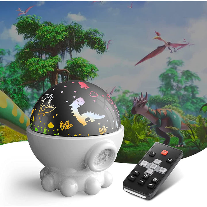 LED éjjeli lámpa óceán- és csillagprojektorral + zenei funkcióval - DreamAura