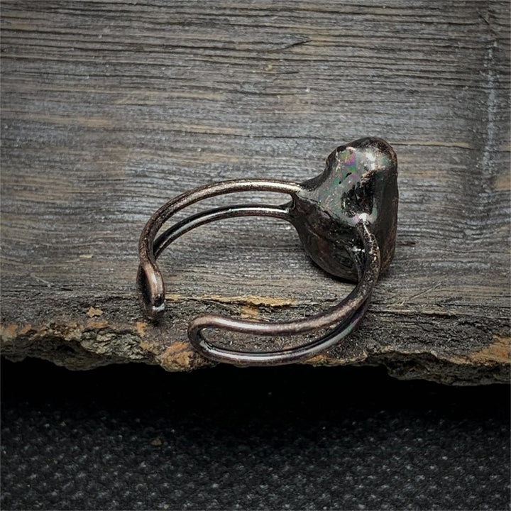 Természetes Nyers Születési Kő Gyűrű - Selina