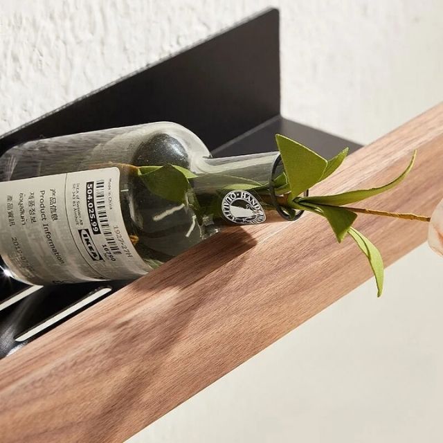 Tömbfa Fürdőszobapolc – WoodaFix