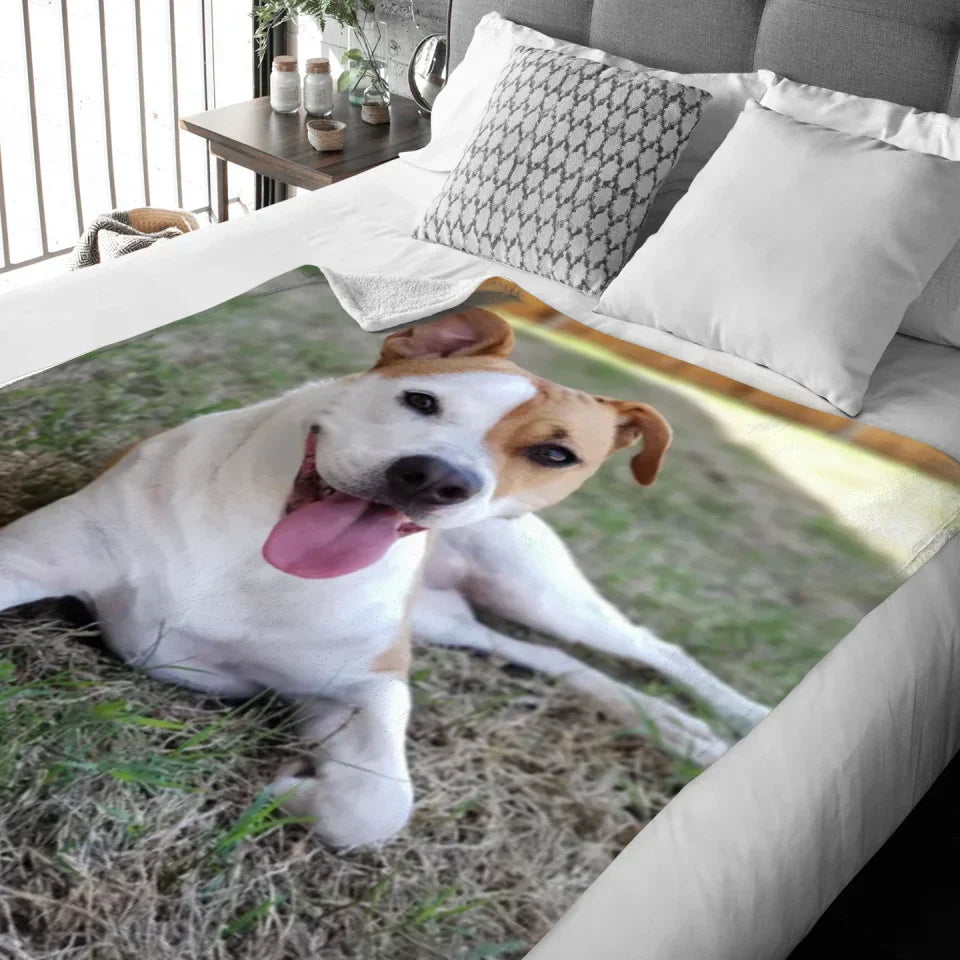 Személyre szabott takaró saját fényképpel