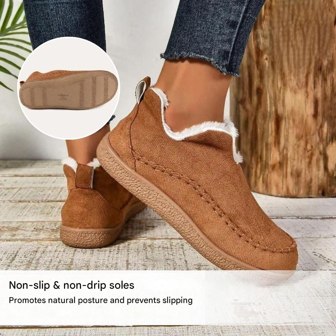 Fleece béléssel ellátott házi papucs – Amália