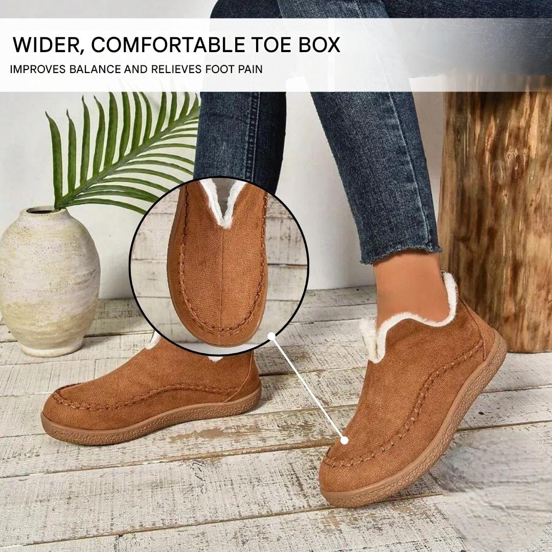 Fleece béléssel ellátott házi papucs – Amália