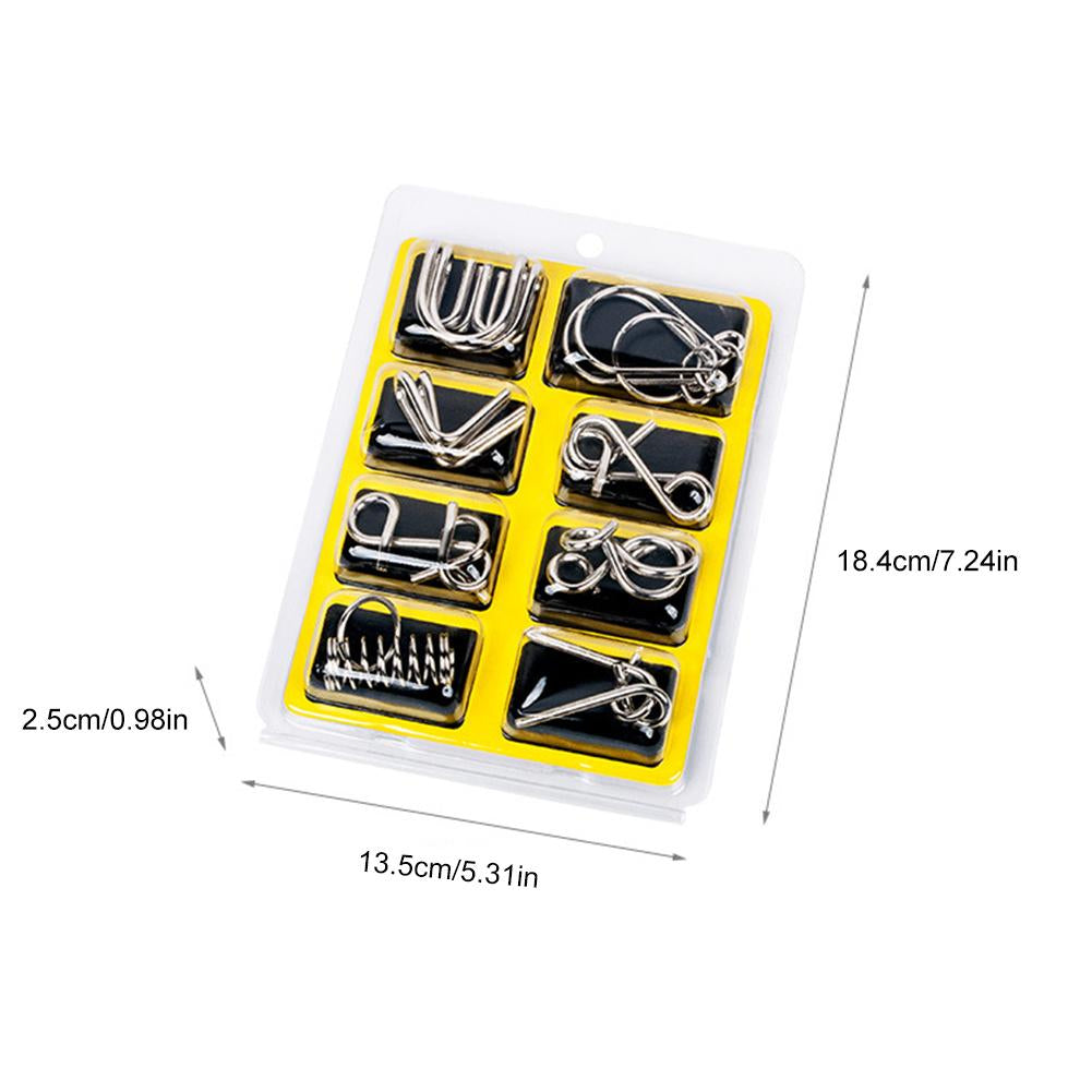 Fém Puska Gyűrűk Készlete - BrainTwist