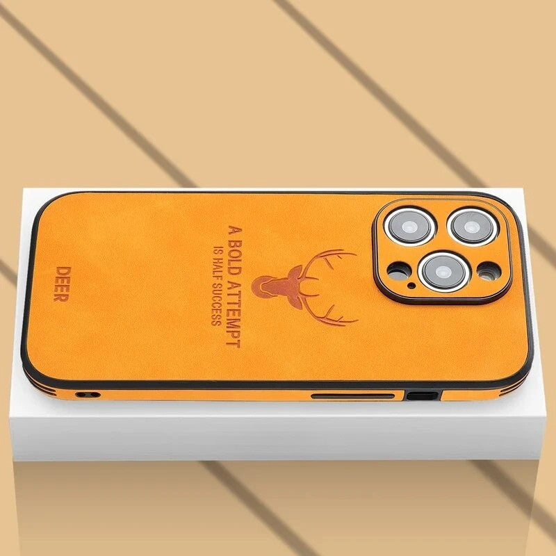 Luxus szarvasbőr iPhone tok - Veltro