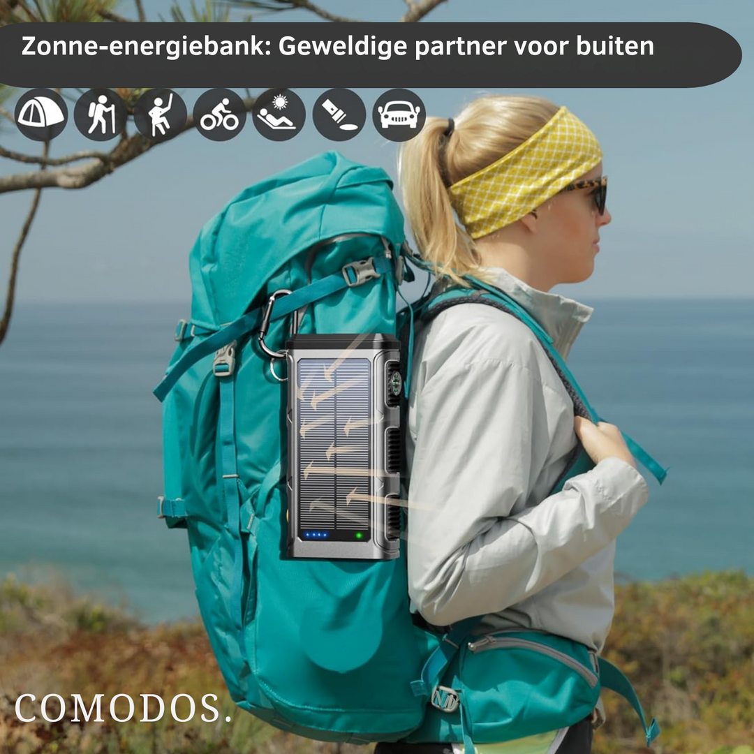 Napelem Power Bank - PowerSafe 20000