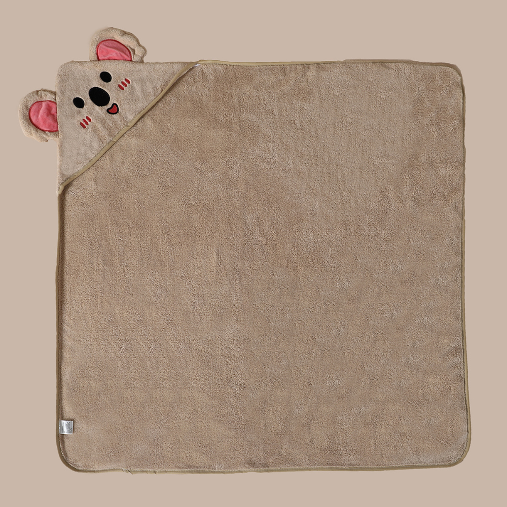 Puha Fürdőlepedő Kapucnival – Gyorsan szárad és melegen tart