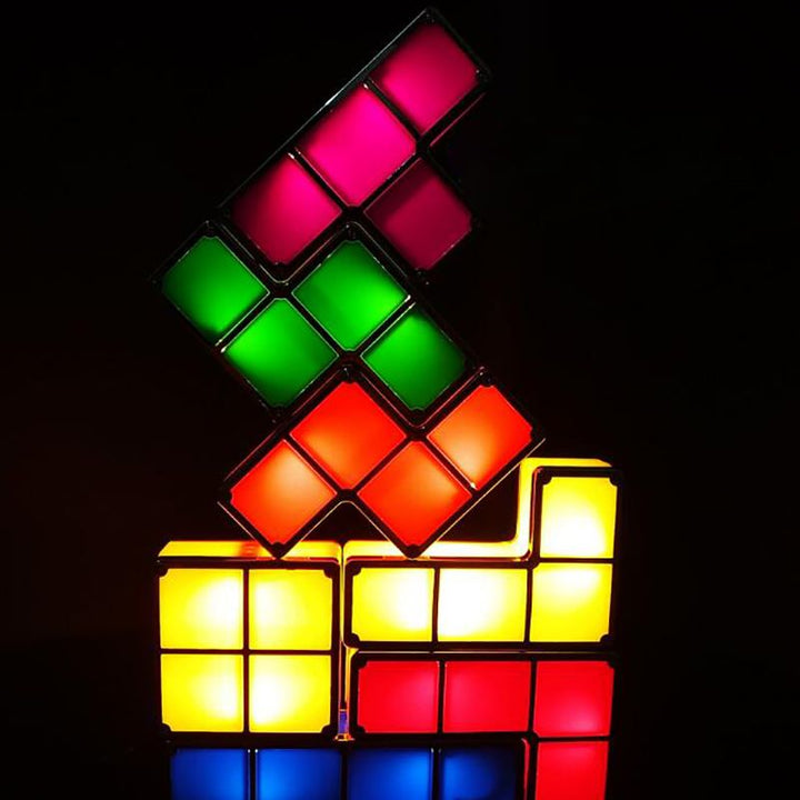 Moduláris Tetris Lámpa - LumiBlocks