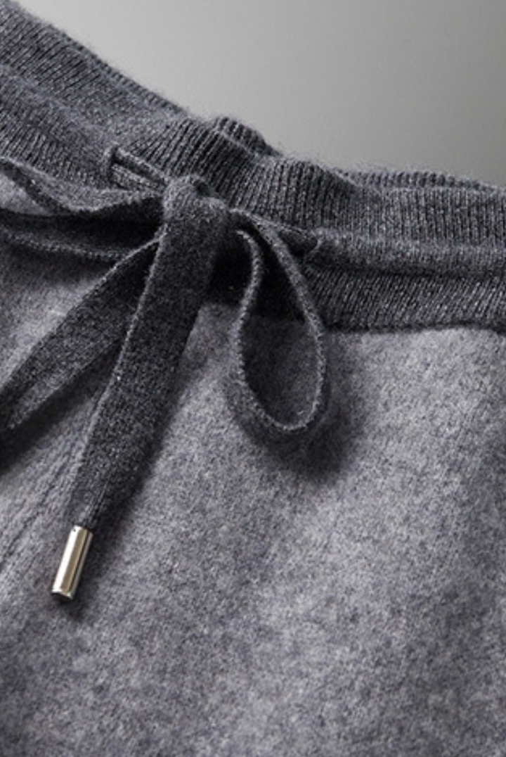 Szürke Kasmír Merinó Gyapjú Szett – Vittore