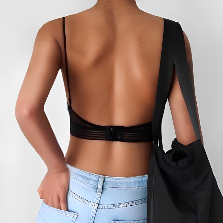 Zökkenőmentes bralette melltartó V-dekoltázzsal - 1-et vásárol, 1-et ingyen kap - Clara