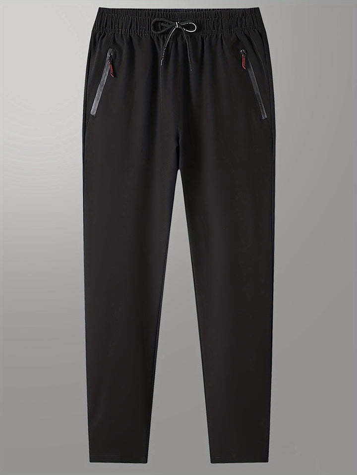 Egyszerű melegítő nadrág cipzár részletekkel - Milan