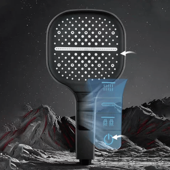 Luxus zuhanyfej 7 beállítással – HydraLux