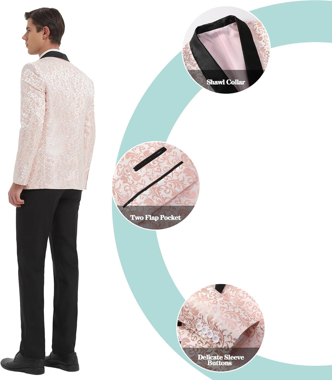 Luxus Férfi Szmoking - Leon