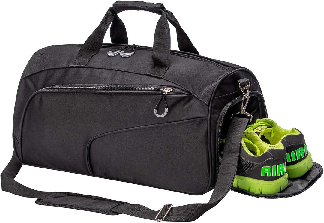 Vízálló 35L-os Edzőtermi Sporttáska Cipőrekesszel és Nedves Zsebbel – Unisex Sport- és Utazótáska