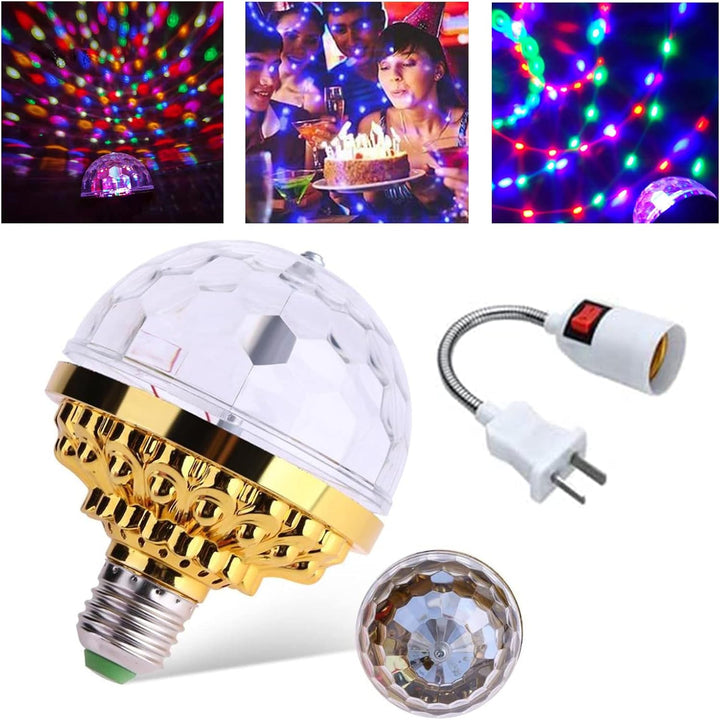 LED Disco Party Lámpa – PartyGlow Spin