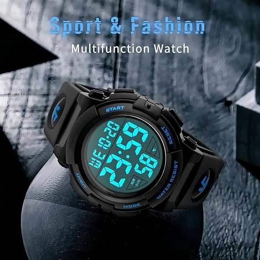 Férfi Vízálló Digitális Sportóra – Martin