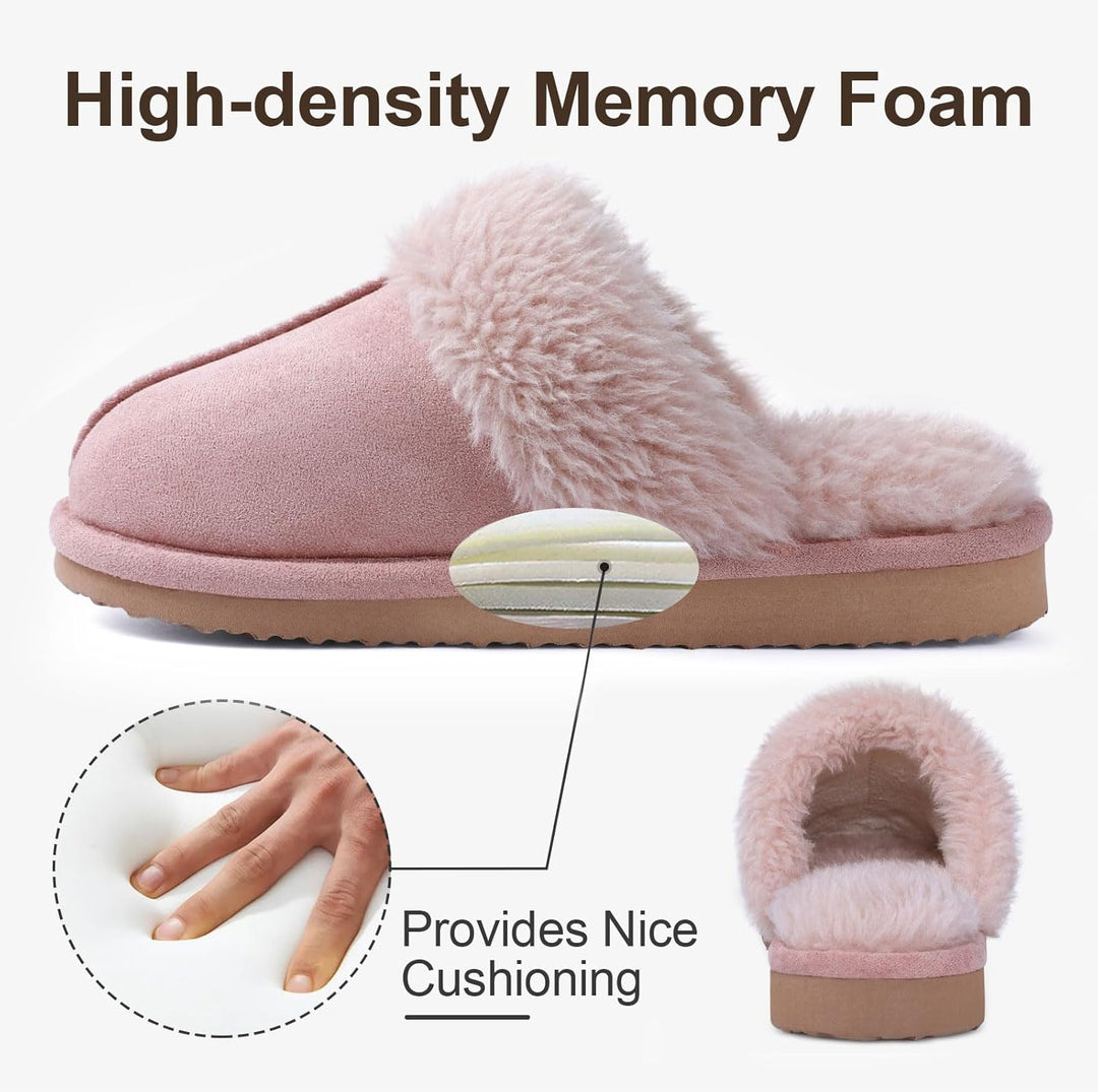 Fuzzy Memory Foam Papucs - SoftStep