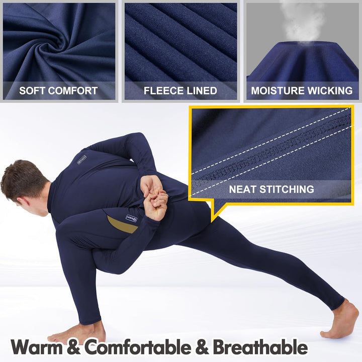 Hőszigetelő Alsónemű Szett Férfiaknak - Thomas