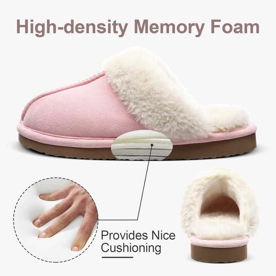 Fuzzy Memory Foam Papucs - SoftStep