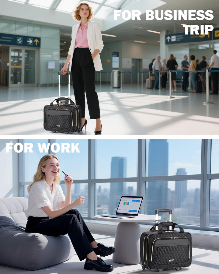 15,6" gördíthető laptop táska több rekesszel és repülésre engedélyezett mérettel