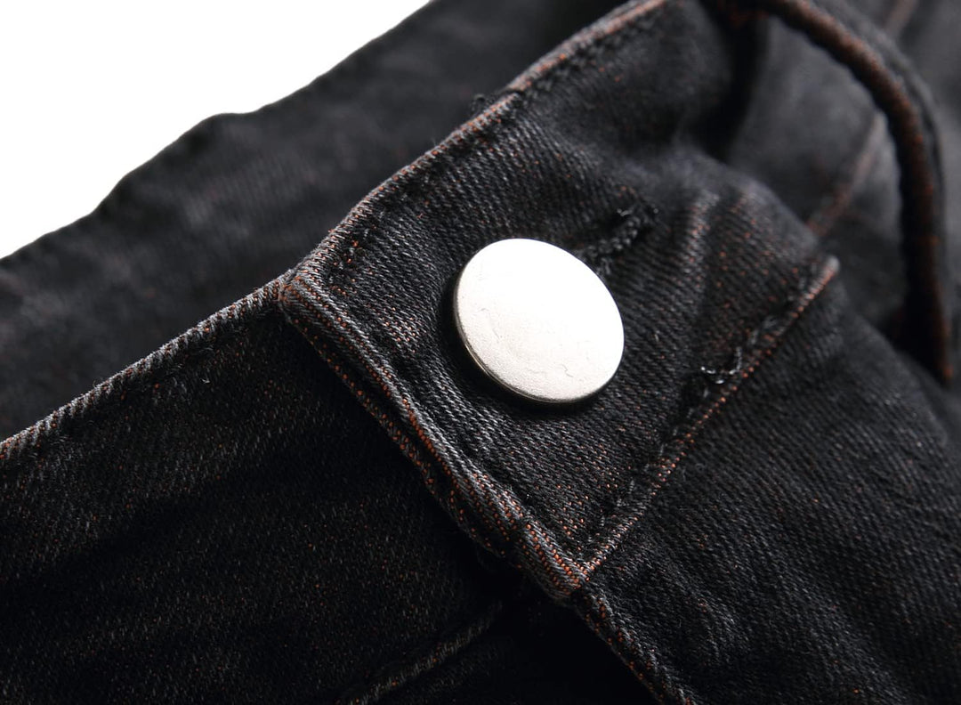 Férfi Slim-Fit Koptatott Farmer - Mick