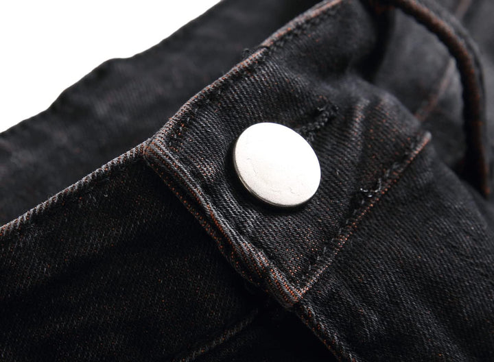 Férfi Slim-Fit Koptatott Farmer - Mick