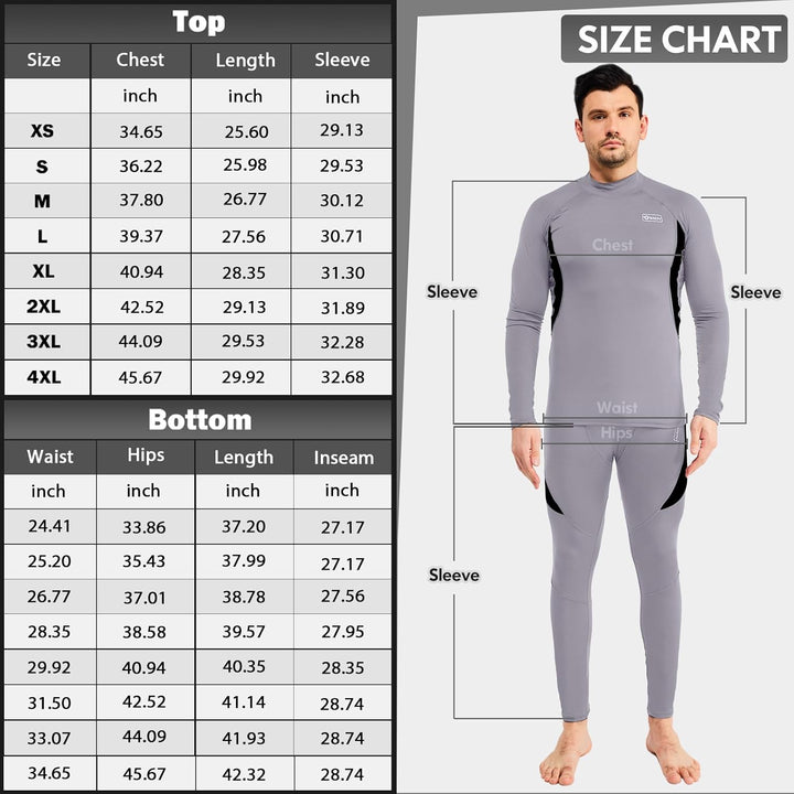 Hőszigetelő Alsónemű Szett Férfiaknak - Thomas
