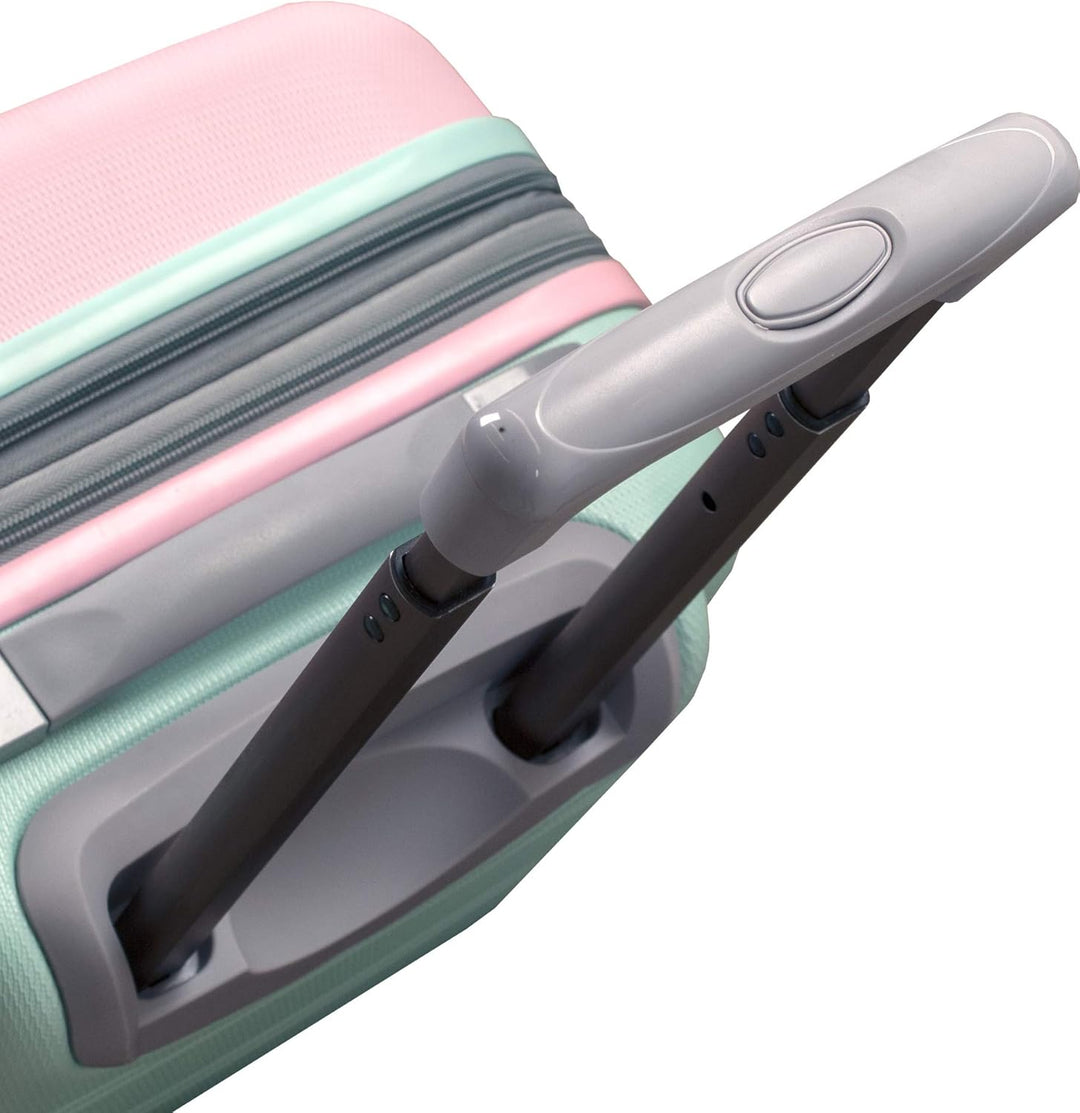 Könnyű, bővíthető keményfalú kézipoggyász dupla forgó kerekekkel