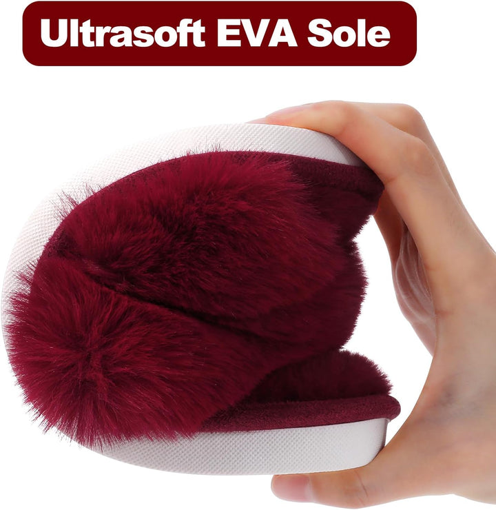 Fuzzy Slippers memóriahabos talpú - CloudStep