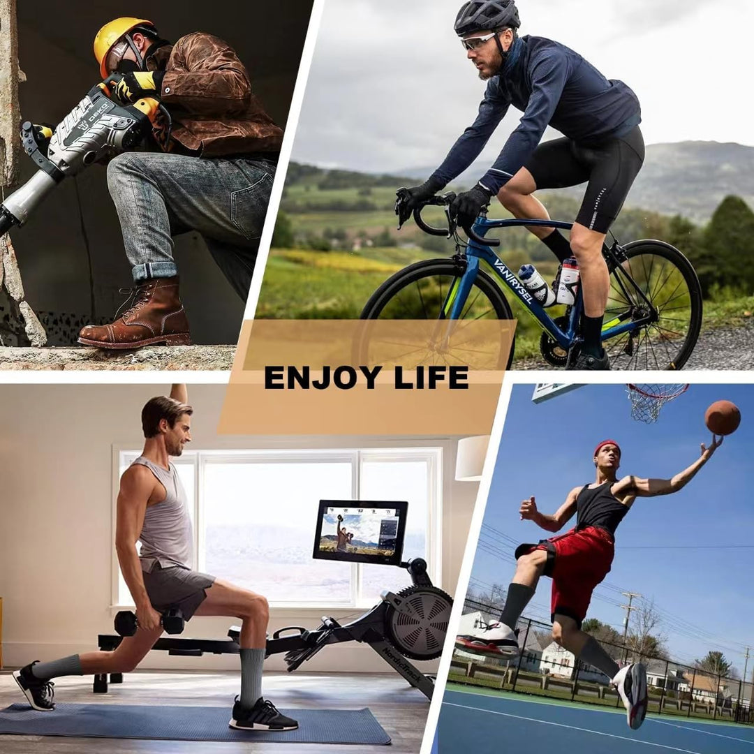 Férfi Crew Zoknik (6 Pár) - Daniel