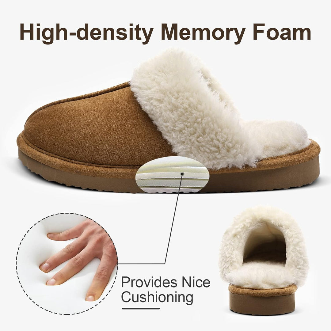 Fuzzy Memory Foam Papucs - SoftStep