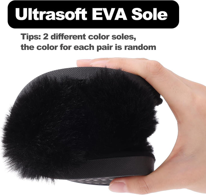 Fuzzy Slippers memóriahabos talpú - CloudStep