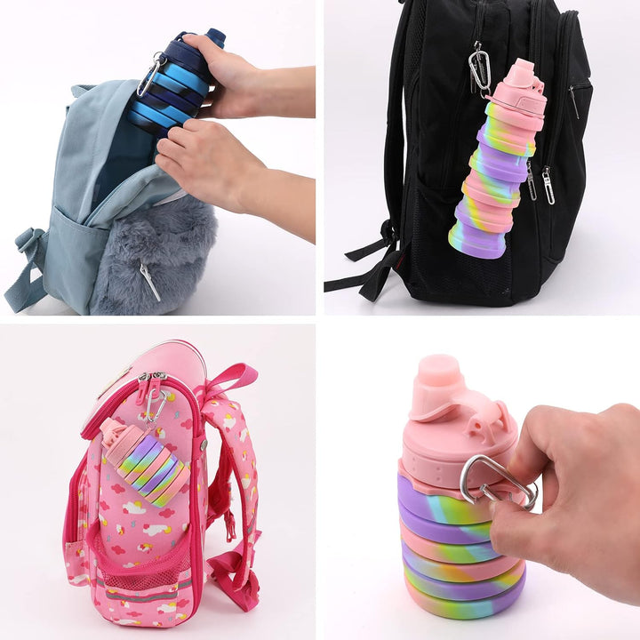 Szivárvány Összecsukható Vízpalack