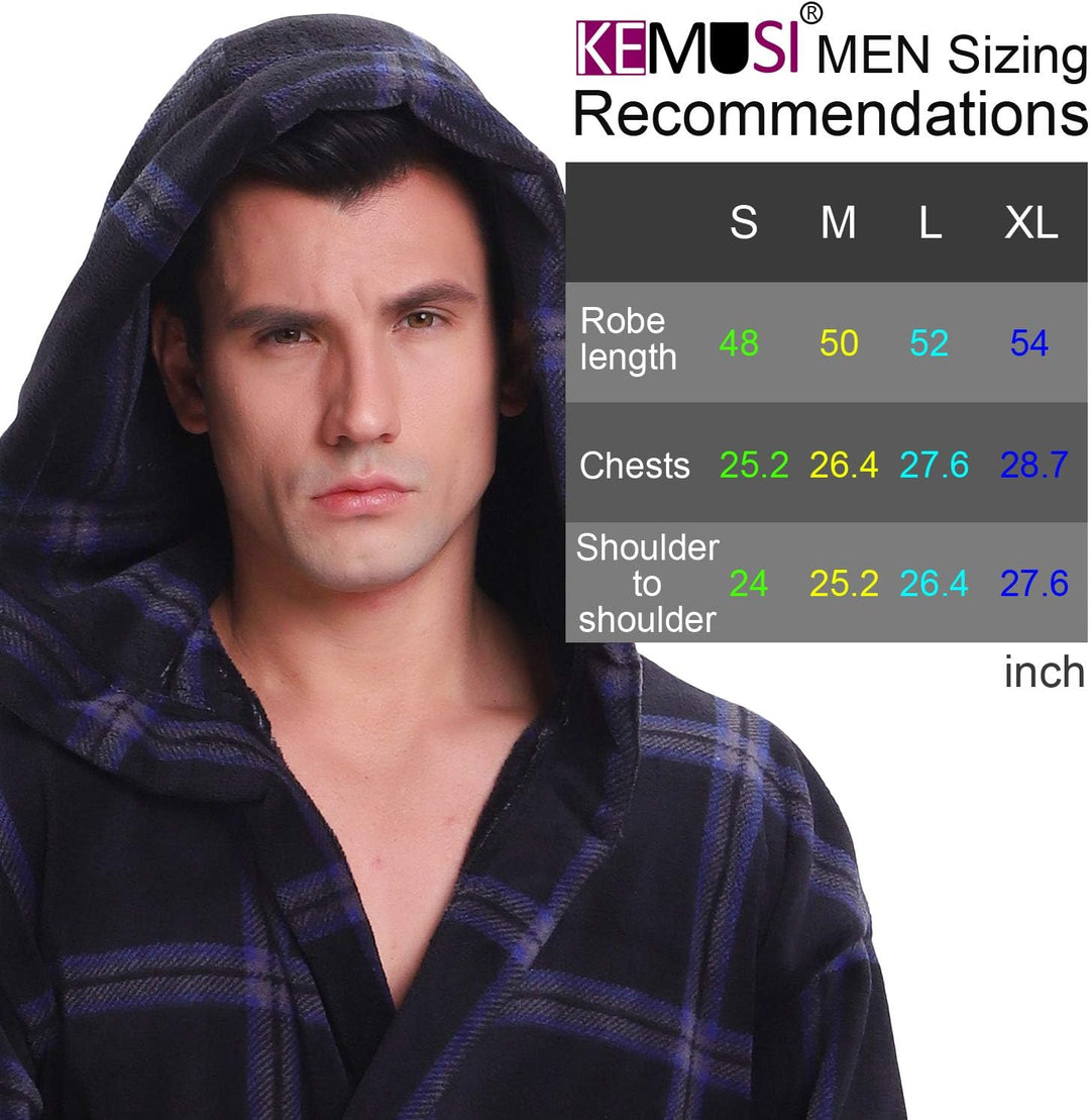 Luxus Férfi Fürdőköpeny Kapucnival - Lars