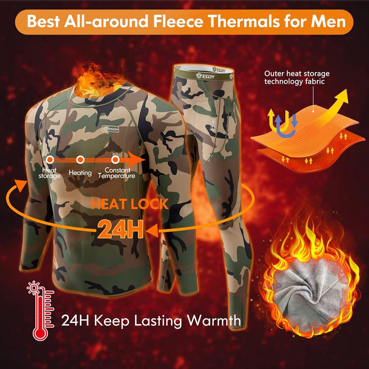 Hőszigetelő Alsónemű Szett Férfiaknak - Thomas