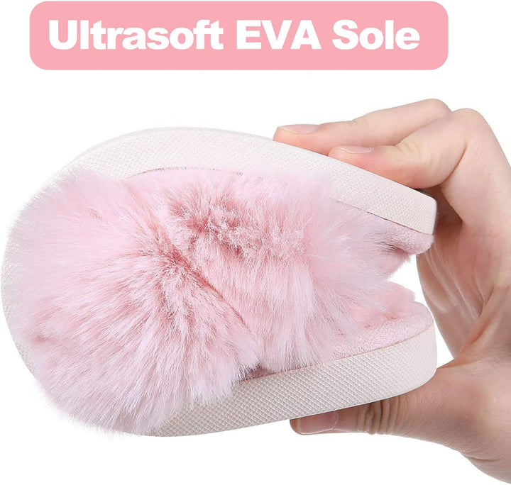 Fuzzy Slippers memóriahabos talpú - CloudStep