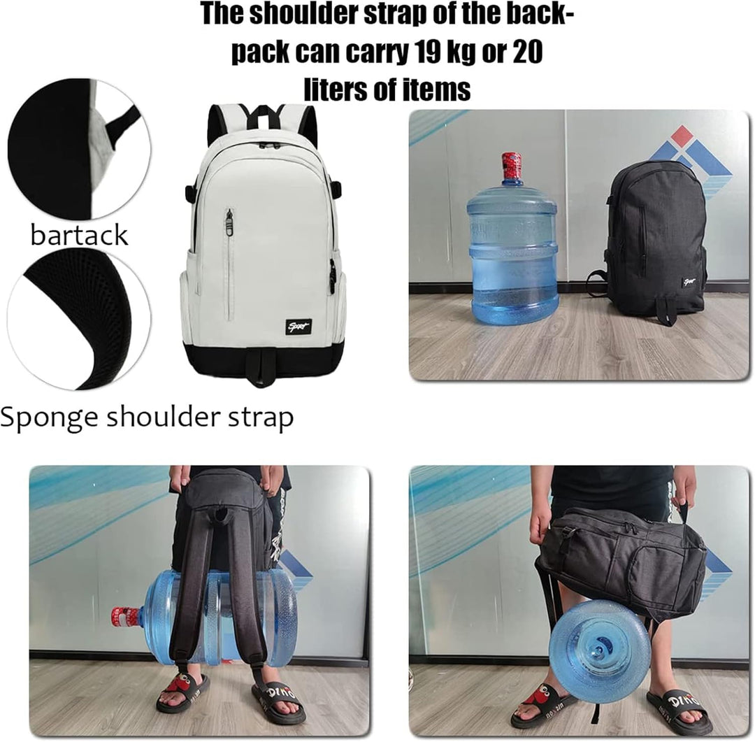 Slim 15,6" Utazáshoz és Munkához Készített Laptop Hátizsák Szervező Zsebekkel