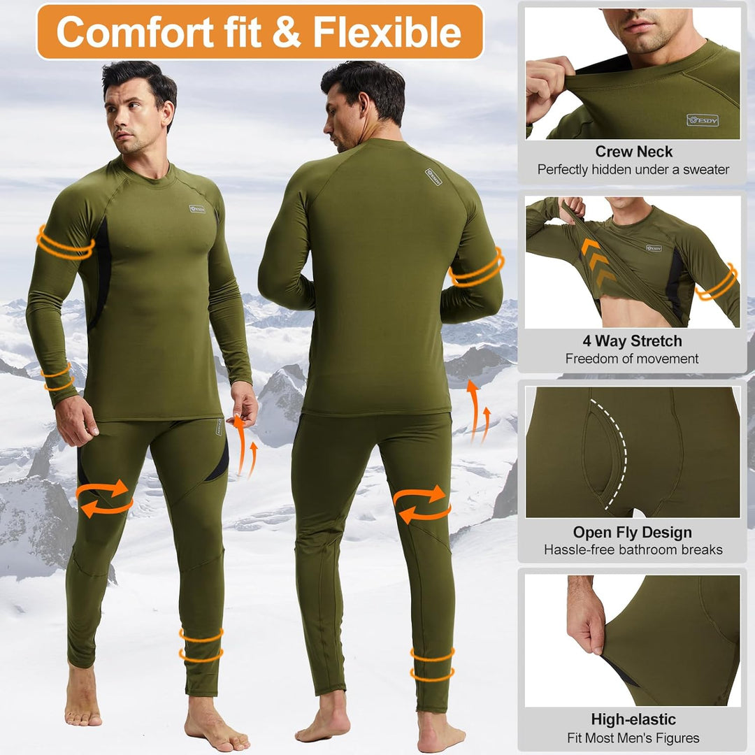 Hőszigetelő Alsónemű Szett Férfiaknak - Thomas