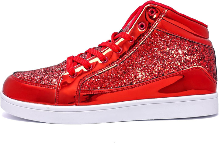 Casual Glitter Sportcipő - NeonFlash