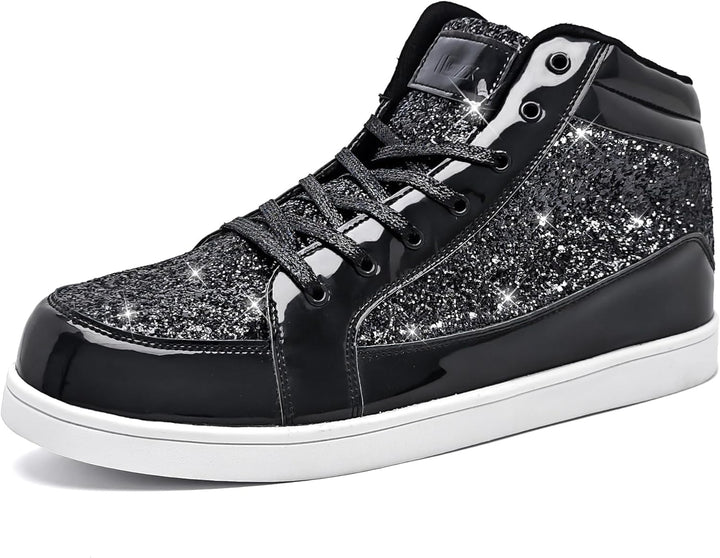 Casual Glitter Sportcipő - NeonFlash