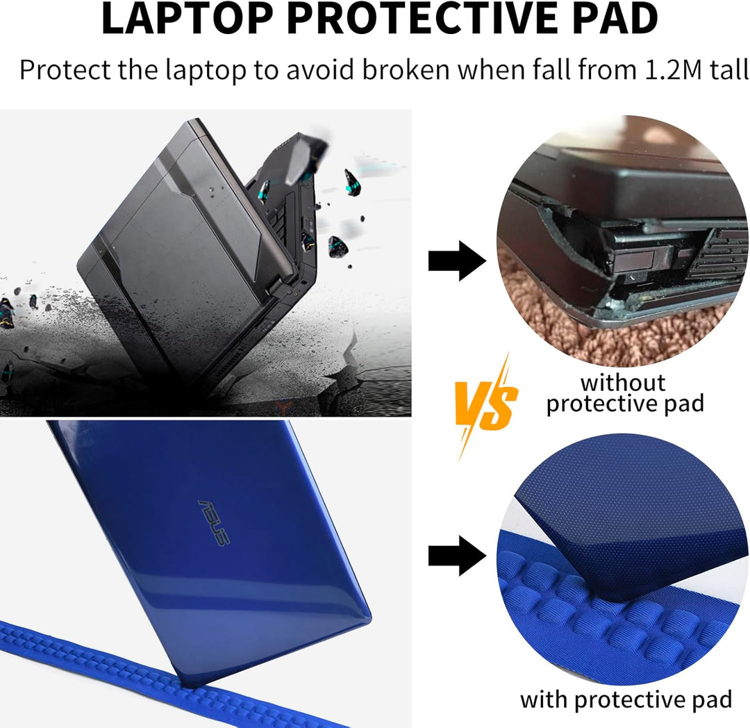 Vízálló utazó laptop hátizsák USB porttal és rendezett tárolással