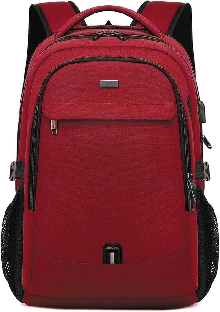 Vízálló utazó laptop hátizsák USB porttal és rendezett tárolással